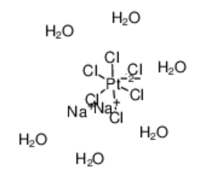 六氯代鉑(IV)酸鈉 六水合物,Sodium hexachloroplatinate(IV) hexahydrate