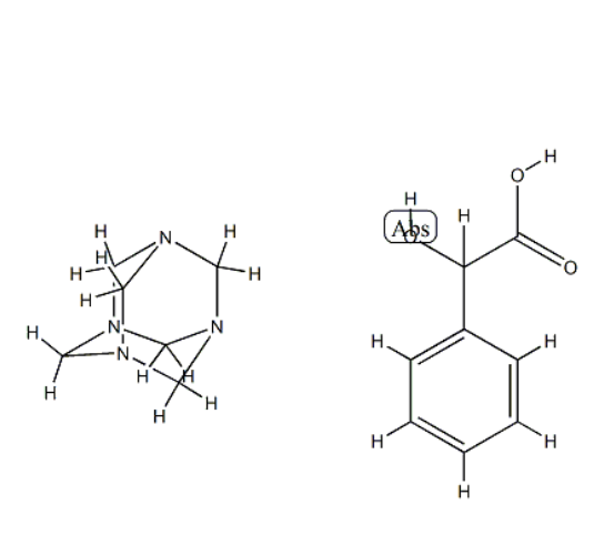 glycolic acid, compound with 1,3,5,7-tetraazatricyclo[3.3.1.13,7]decane,glycolic acid, compound with 1,3,5,7-tetraazatricyclo[3.3.1.13,7]decane