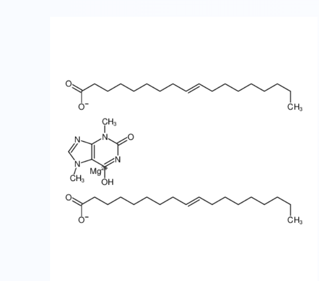 magnesium,3,7-dimethylpurine-2,6-dione,octadec-9-enoate,magnesium,3,7-dimethylpurine-2,6-dione,octadec-9-enoate