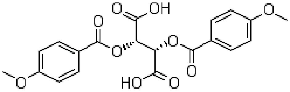 L-二对甲氧基苯甲酰酒石酸,Di-p-anisoyl-L-tartaric acid