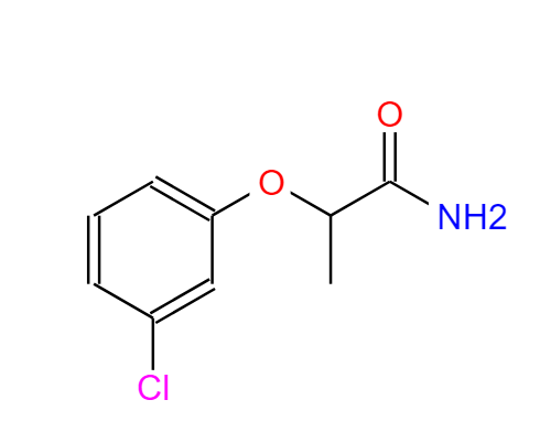 2-(3-氯苯氧基)丙酰胺,2-(3-chlorophenoxy)propionamide