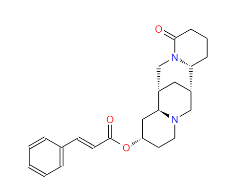 13alpha-肉桂酰氧基羽扇豆碱,13α-Cinnamoyloxylupanine