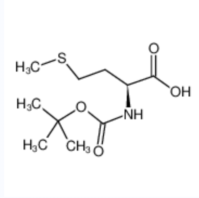 Boc-L-蛋氨酸,(2S)-2-[(2-methylpropan-2-yl)oxycarbonylamino]-4-methylsulfanylbutanoic acid