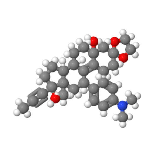 米非司酮中間體,Estr-9-en-3-one, 11-[4-(dimethylamino)phenyl]-5,17-dihydroxy-17-(1-propynyl)-, cyclic 1,2-ethanediyl acetal, (5a,11b,17b)-