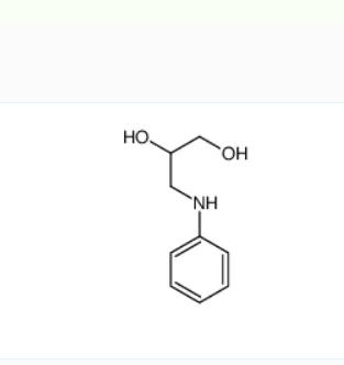 3-苯胺基丙烷-1,2-二醇,3-anilinopropane-1,2-diol