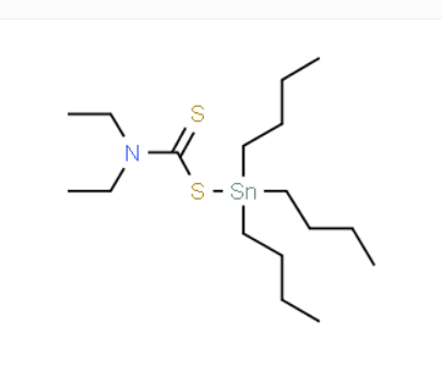 三丁基[(二乙基硫代氨基甲酰基)硫代]锡烷,tributyl[(diethylthiocarbamoyl)thio]stannane