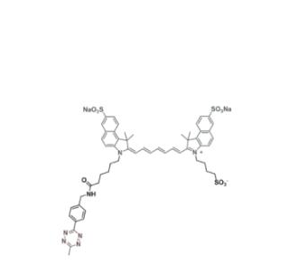 水溶性吲哚菁绿-甲基四嗪,diSulfo-ICG Me-tetrazine