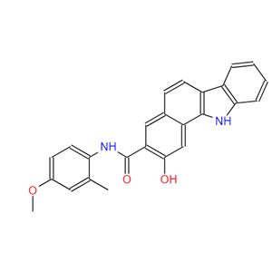5840-22-2 2-羟基-N-(4-甲氧基-2-甲基苯基)-11H-苯并[a]咔唑-3-甲酰胺