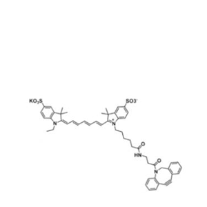 二磺酸基Cy7-二苯基环辛炔,diSulfo-Cy7 DBCO