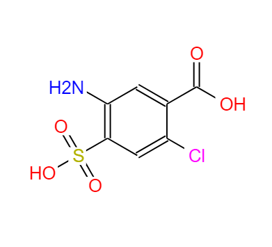 5-氨基-2-氯-4-磺基苯甲酸,Benzoic acid,5-amino-2-chloro-4-sulfo-