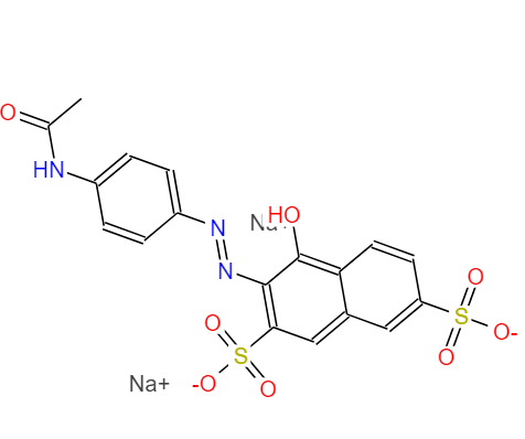3-[[4-(乙酰氨基)苯基]偶氮]-4-羟基萘-2,7-二磺酸二钠,disodium 3-[[4-(acetylamino)phenyl]azo]-4-hydroxynaphthalene-2,7-disulphonate