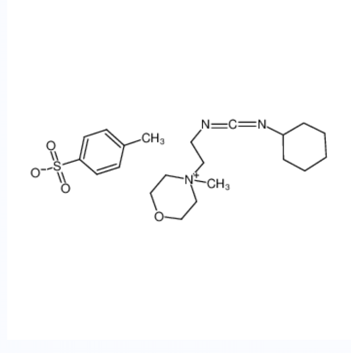 1-环已基-2-吗啉乙基碳二亚胺对甲苯磺酸盐,N-cyclohexyl-N-[2-(4-methyl-1-oxa-4-azoniacyclohex-4-yl)ethyl]methanediimine,4-methylbenzenesulfonic acid