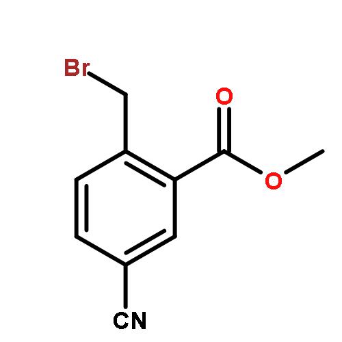 methyl 2-(bromomethyl)-5-cyanobenzoate