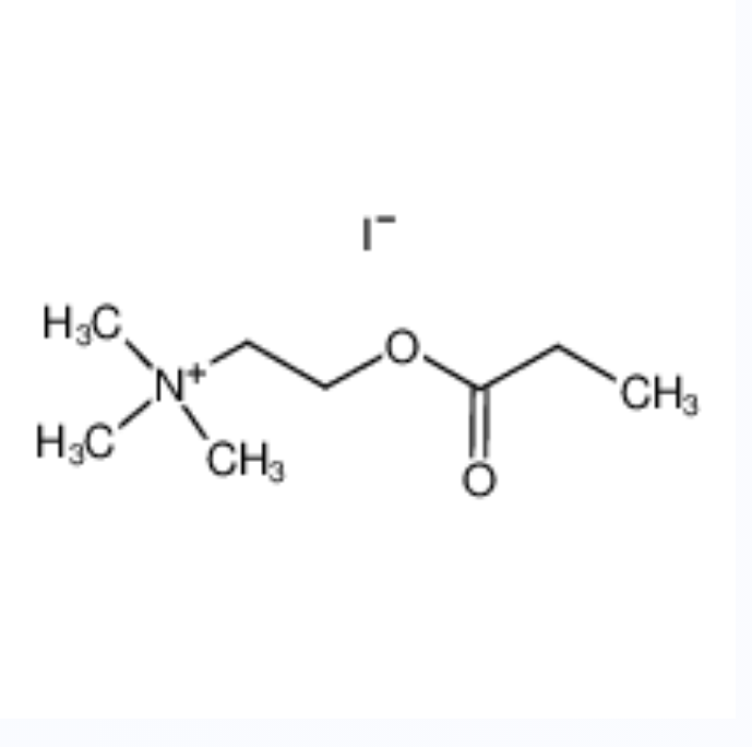 N,N,N-三甲基-2-(1-氧代丙氧基)-乙基碘化铵(1:1),trimethyl(2-propanoyloxyethyl)azanium,iodide