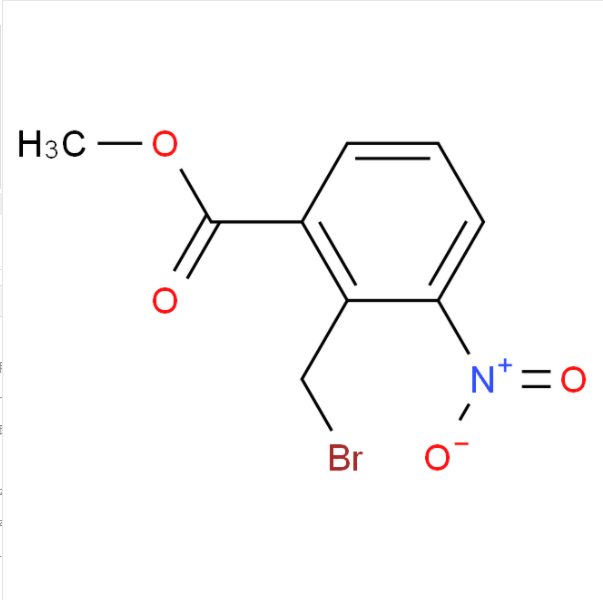 2-溴甲基-3-硝基苯甲酸甲酯,2-Bromomethyl-3-nitrobenzoic acid methyl ester