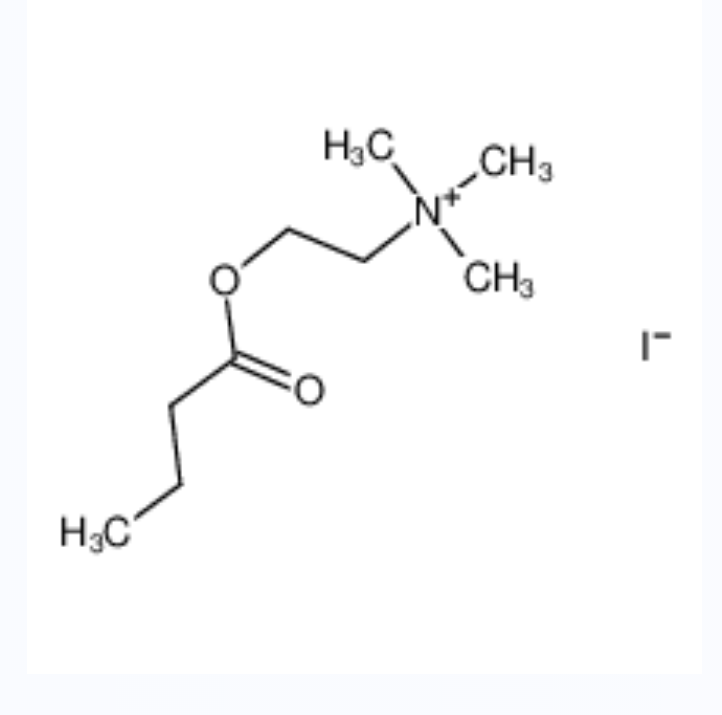 N-正丁酰基碘化胆碱,2-butanoyloxyethyl(trimethyl)azanium,iodide
