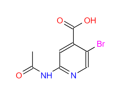 2-乙酰氨基-5-溴异烟酸,2-Acetamido-5-bromoisonicotinic acid