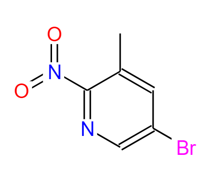 2-硝基-3-甲基-5-溴吡啶,5-Bromo-3-methyl-2-nitropyridine