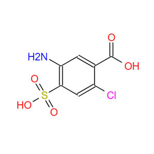 5-氨基-2-氯-4-磺基苯甲酸,Benzoic acid,5-amino-2-chloro-4-sulfo-