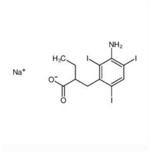 2-[(3-氨基-2,4,6-三碘苯基)甲基]丁酸钠