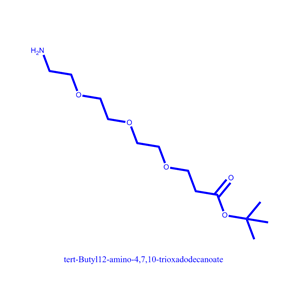 12-氨基-4,7,10-三氧杂十二烷酸叔丁酯,TERT-BUTYL 12-AMINO-4 7 10-TRIOXA-DODECA