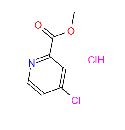 4-氯-2-吡啶甲酸甲酯盐酸盐,Methyl 4-chloro-2-pyridinecarboxylate hydrochloride