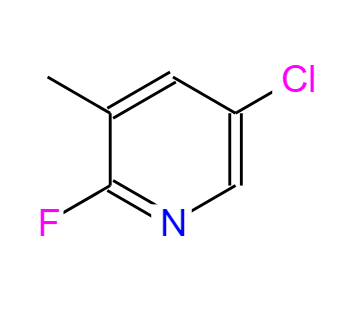 5-氯-2-氟-3-甲基吡啶,5-Chloro-2-fluoro-3-methylpyridine