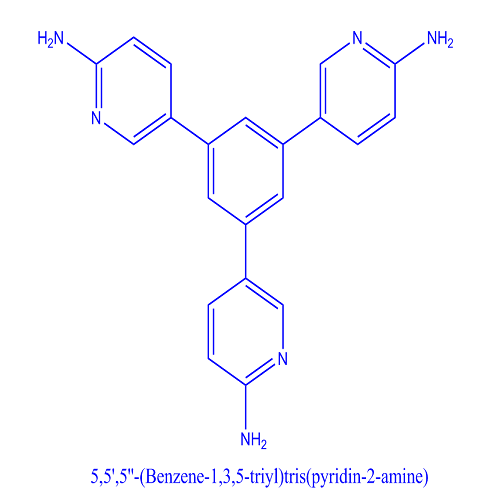 5,5',5''-(苯-1,3,5-三基)三(吡啶-2-胺),2-Pyridinamine, 5,5',5''-(1,3,5-benzenetriyl)tris-