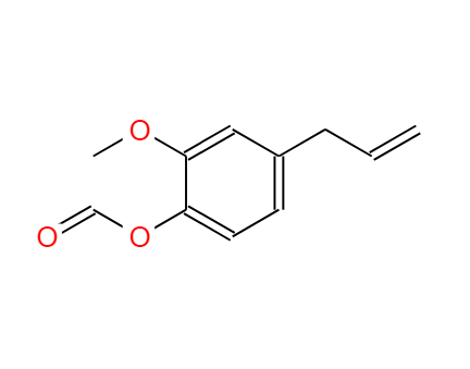 4-烯丙基-2-甲氧基苯基甲酸酯,eugenyl formate