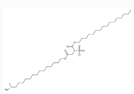 磺基丁二酸-1,4-二(十六烷基)酯的钠盐,sodium 1,4-dihexadecyl sulphonatosuccinate