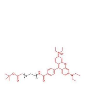 羅丹明聚乙二醇叔丁酯,Rhodamine-PEG-COOtBu