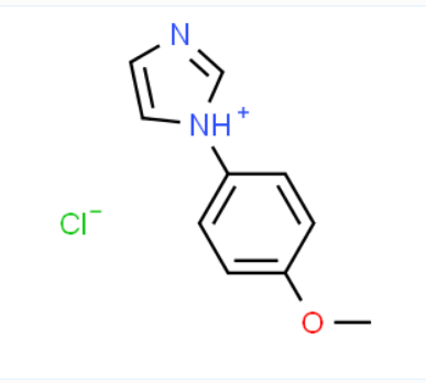 1-(4-methoxyphenyl)-1H-imidazolium chloride,1-(4-methoxyphenyl)-1H-imidazolium chloride