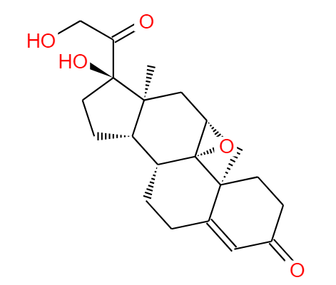 (9β,11β)-環(huán)氧氫化可的松,9beta,11beta-epoxy-17,21-dihydroxypregn-4-ene-3,20-dione