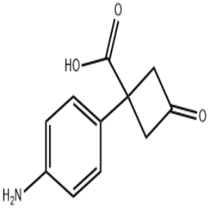 1-(4-氨基苯基)-3-氧代环丁烷羧酸