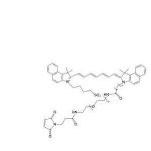 吲哚菁绿-聚乙二醇-马来酰亚胺,ICG-PEG-maleimide