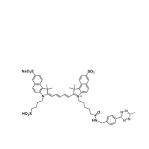 三磺酸基Cy5.5甲基-四嗪,triSulfo-Cy5.5 Me-Tetrazine