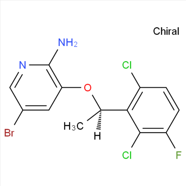 [5-溴-3-[(1R)-(2,6-二氯-3-氟苯基)乙氧基]吡啶-2-基]胺,[5-Bromo-3-[(1R)-(2,6-dichloro-3-fluorophenyl)ethoxy]pyridin-2-yl]amine