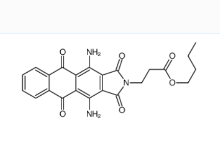 4,11-二氨基-1,3,5,10-四氢-1,3,5,10-四氧-2H-萘并[2,3-F]异吲哚-2-丙酸丁酯,butyl 4,11-diamino-1,3,5,10-tetrahydro-2H-naphth[2,3-f]isoindole-2-propionate