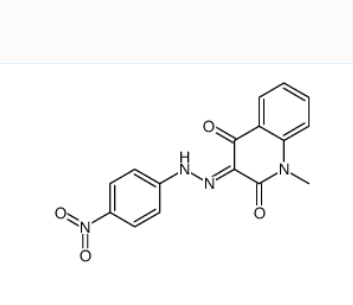 4-羥基-1-甲基-3-[(4-硝基苯基)偶氮]-2(1H)喹啉酮,(3Z)-1-methyl-3-[(4-nitrophenyl)hydrazinylidene]quinoline-2,4-dione