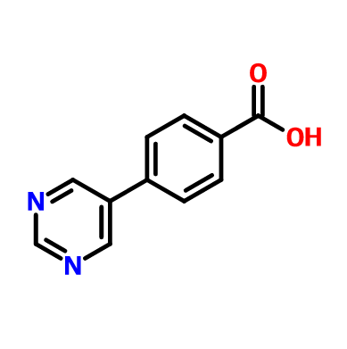 4-(嘧啶-5-基)苯甲酸,4-(Pyrimidin-5-yl)benzoic acid