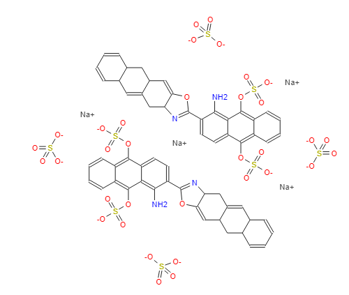 2-[1-氨基-9,10-二磺酰氧基-2-蒽基]蒽并[2,3-D]恶唑-5,10-二醇二(硫酸氢)酯四钠盐,tetrasodium 2-[1-amino-9,10-bis(sulphonatooxy)-2-anthryl]anthra[2,3-d]oxazole-5,10-diyl bis(sulphate)