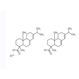 松香酸锌,zinc,(1R,4aR,4bR,10aR)-1,4a-dimethyl-7-propan-2-yl-2,3,4,4b,5,6,10,10a-octahydrophenanthrene-1-carboxylate