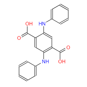 2,5-二(苯基氨基)-1,4-苯二甲酸,2,5-dianilinoterephthalic acid