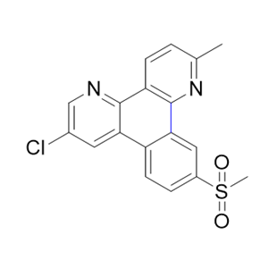 依托考昔杂质05,7-chloro-2-methyl-11-(methylsulfonyl)benzo[f][1,7]phenanthroline