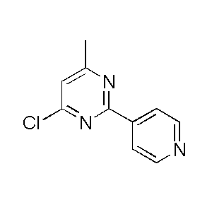 4-氯-2-(4-吡啶)-6-甲基嘧啶,4-Chloro-6-methyl-2-(4-pyridyl)pyrimidine