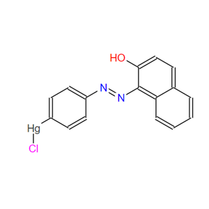 3076-91-3；1-(4-氯汞苯基偶氮)-2-萘酚