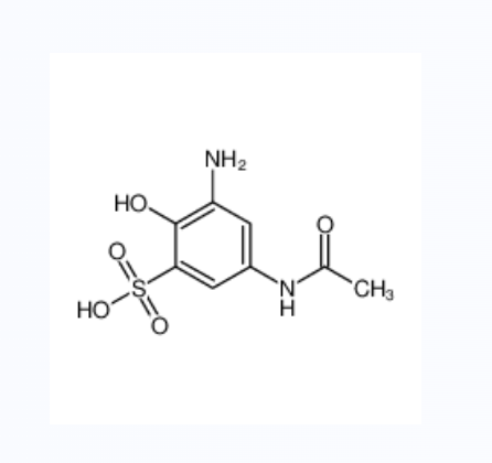 5-(乙酰氨基)-3-氨基-2-羟基-苯磺酸,5-acetamido-3-amino-2-hydroxybenzenesulfonic acid