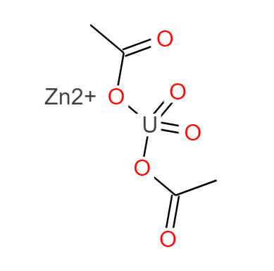 醋酸氧鈾鋅,zinc bis(acetato-O)dioxouranate