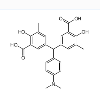 5,5'-[4-(dimethylamino)benzylidene]bis(3-methylsalicylic) acid,5,5'-[4-(dimethylamino)benzylidene]bis(3-methylsalicylic) acid