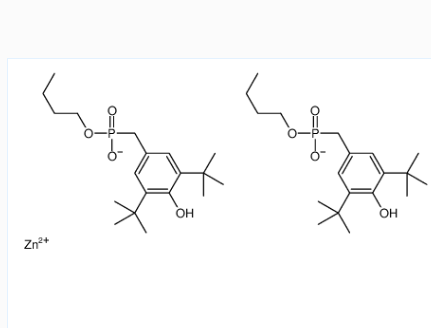 鋅二丁基二[[[3,5-二(1,1-二甲基乙基)-4-羥基苯基]甲基]膦酸鹽],zinc dibutyl bis[[[3,5-bis(1,1-dimethylethyl)-4-hydroxyphenyl]methyl]phosphonate]